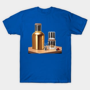 Vintage Retro Science Lab Chemistry Kit T-Shirt